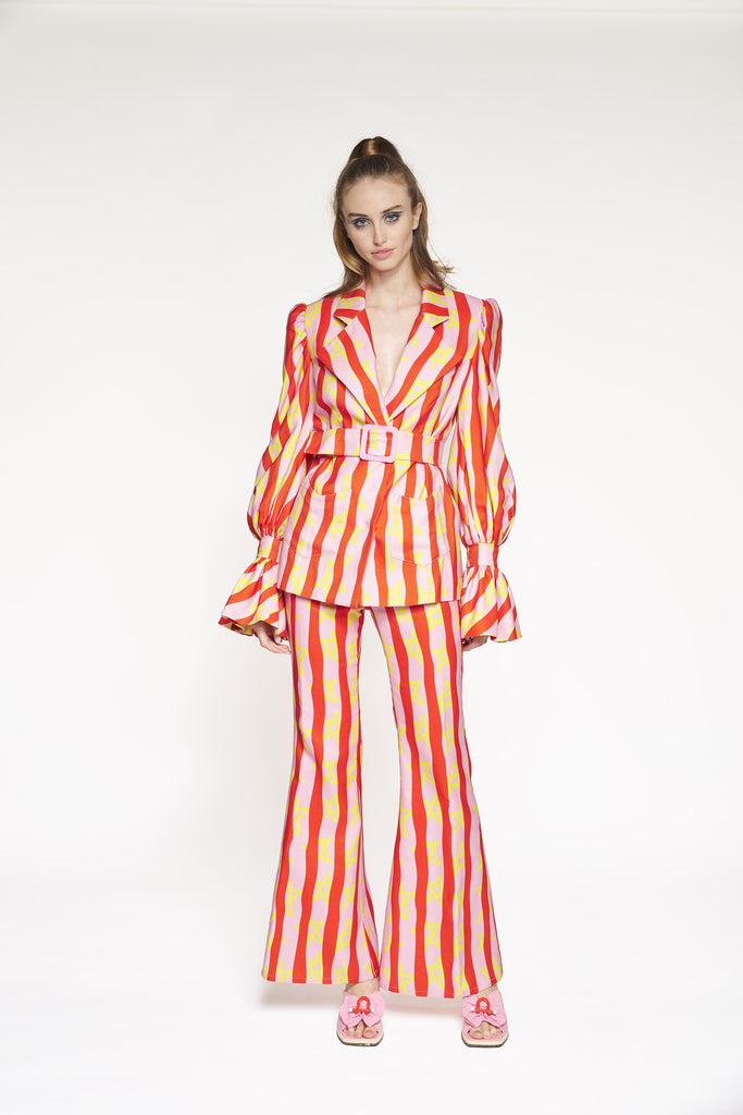 Front view of the Alli Blair NY I Have the Power Blazer