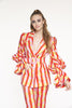 Close up front view of the Alli Blair NY I Have the Power Blazer