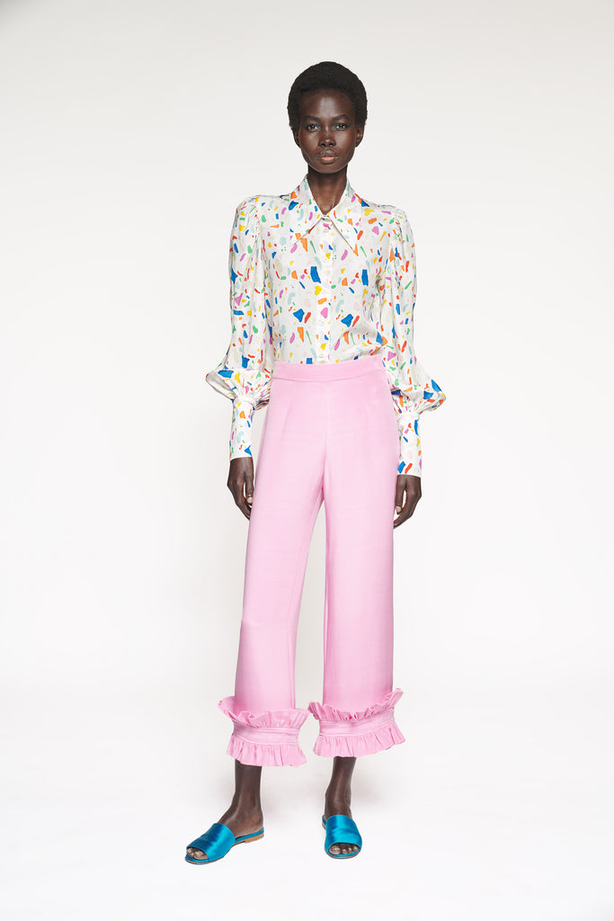 Front view of Alli Blair NY Consciously Creative Pants