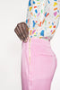 Side view of the zipper/trim on the Alli Blair NY Consciously Creative Pants