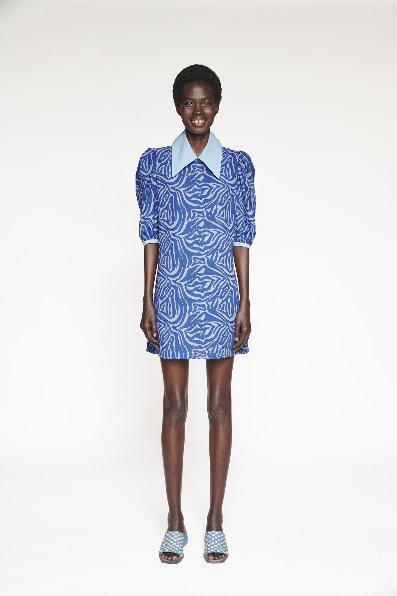 Front view of the Alli Blair NY Caring & Cool Dress